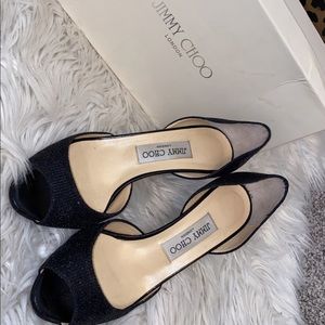 JIMMY CHOO Sequin Pumps!  Made in Italy.  EU 37.5